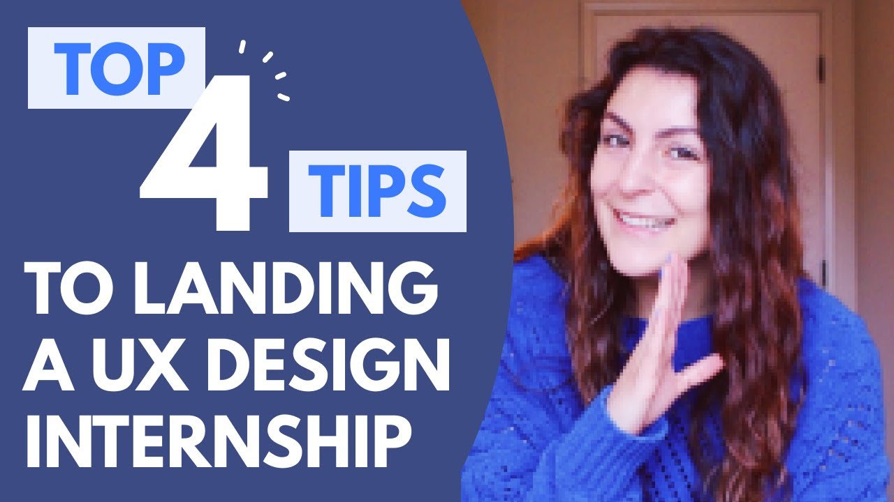 TOP 4 TIPS to land Product Design Internships! How to stand out and get your first design job