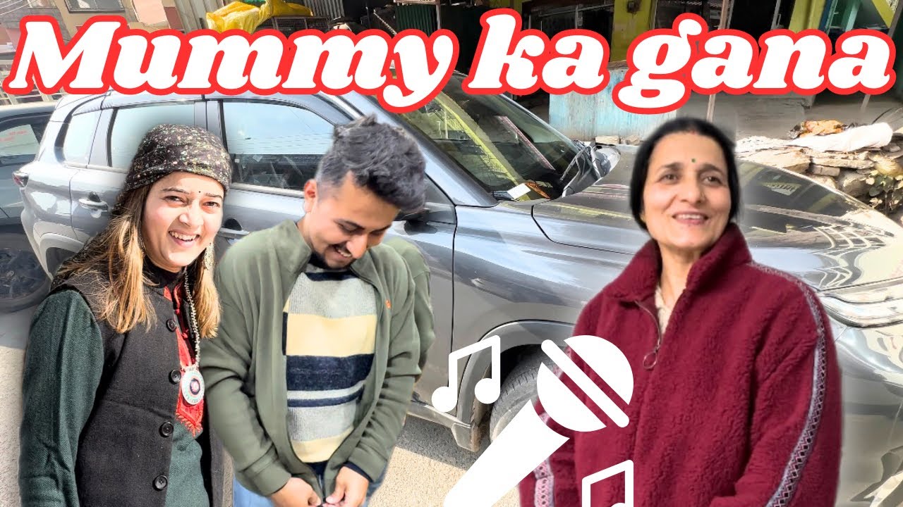 Mummy baithe NEW CAR me🤩|| Khushi me sunaya EK SONG🎵|| Shivani Sharma