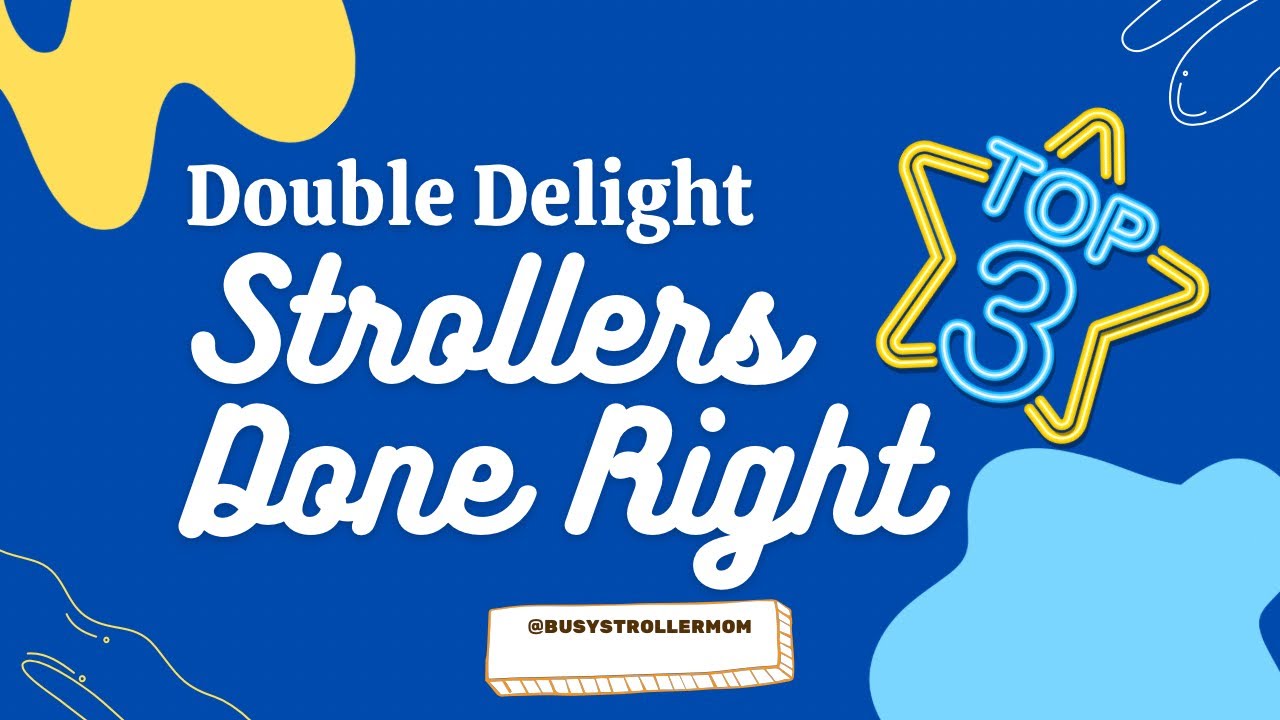 Top 3 Double Strollers!