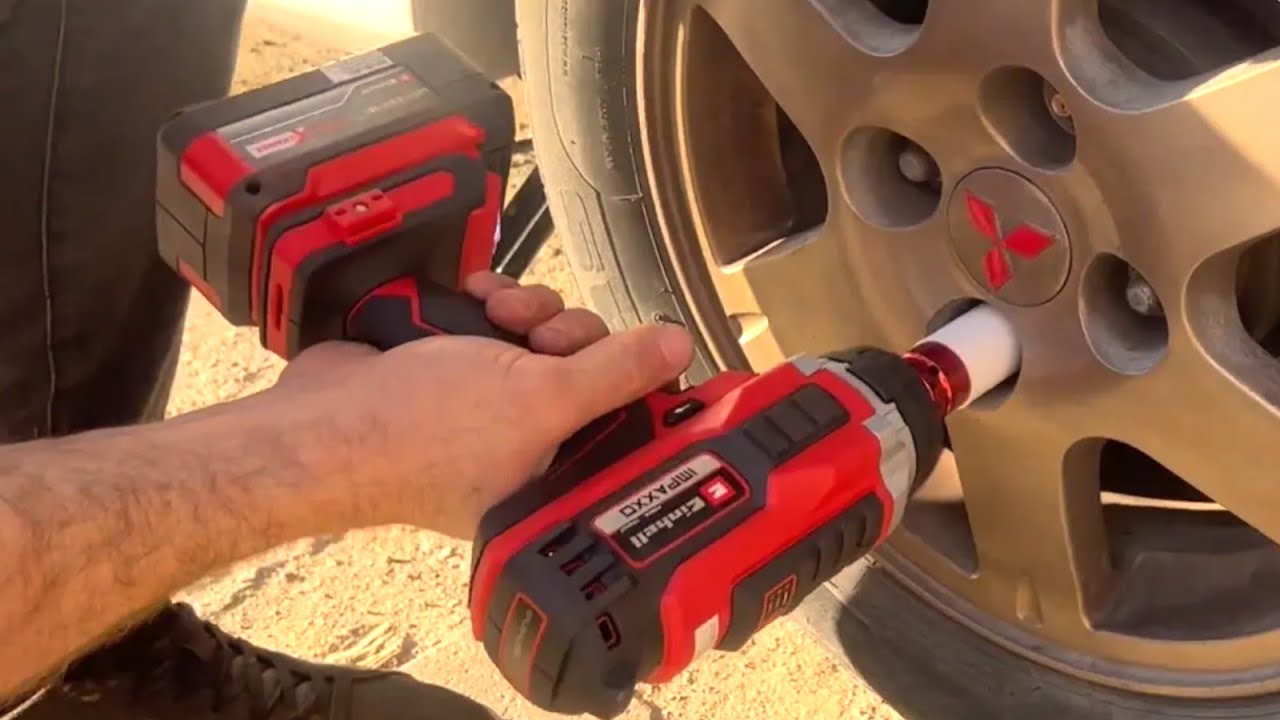 EİNHELL IMPAXXO 18/400 AKÜLÜ SOMUN SIKMA MAKİNESİ ARABA VE MOTOR TEKERİNİ RAHATLIKLA SÖKEBİLİR!