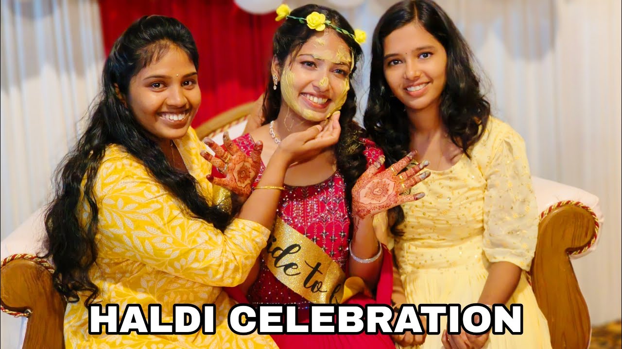 Wedding Night Haldi ഞങ്ങളെ അനുജത്തിയുടെ മഞ്ഞ കല്ല്യാണം കാണാം