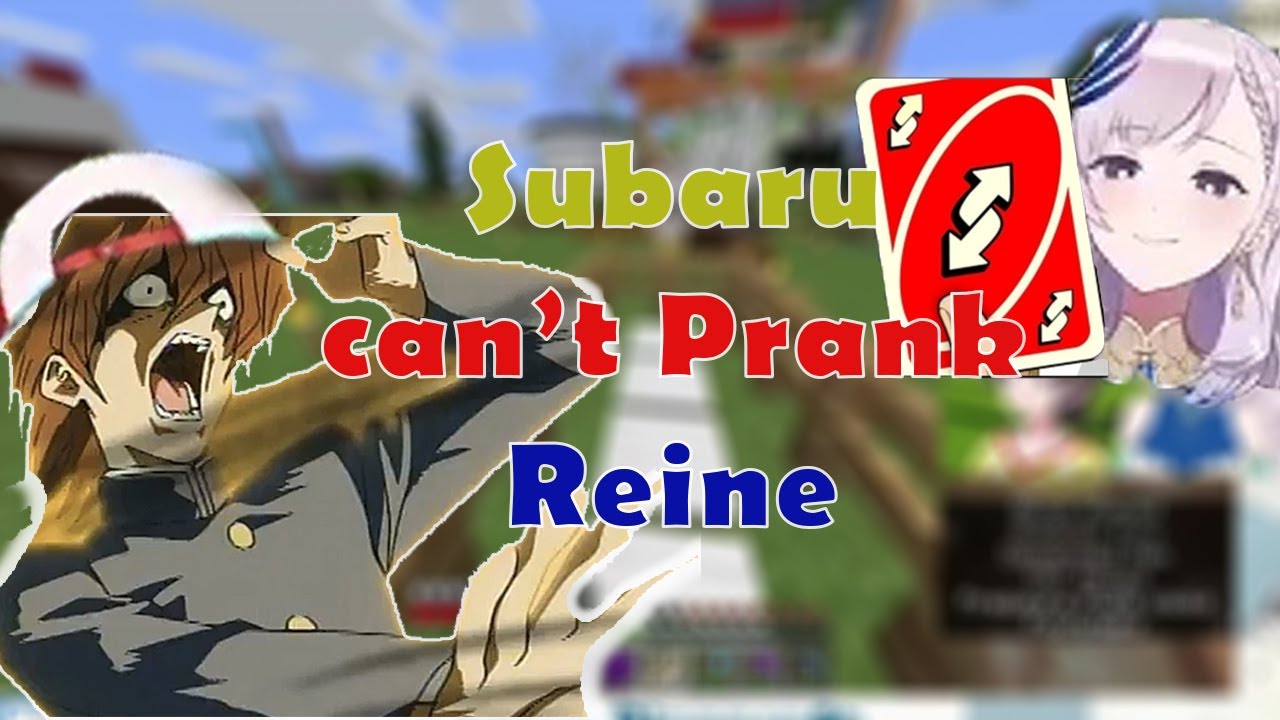 Subaru try to Prank Reine but it didn't turn out so well....