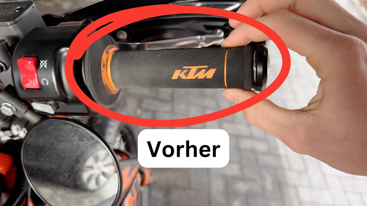 Gas-Spiel entfernen bei KTM 690/Husqvarna 701 – So geht’s!