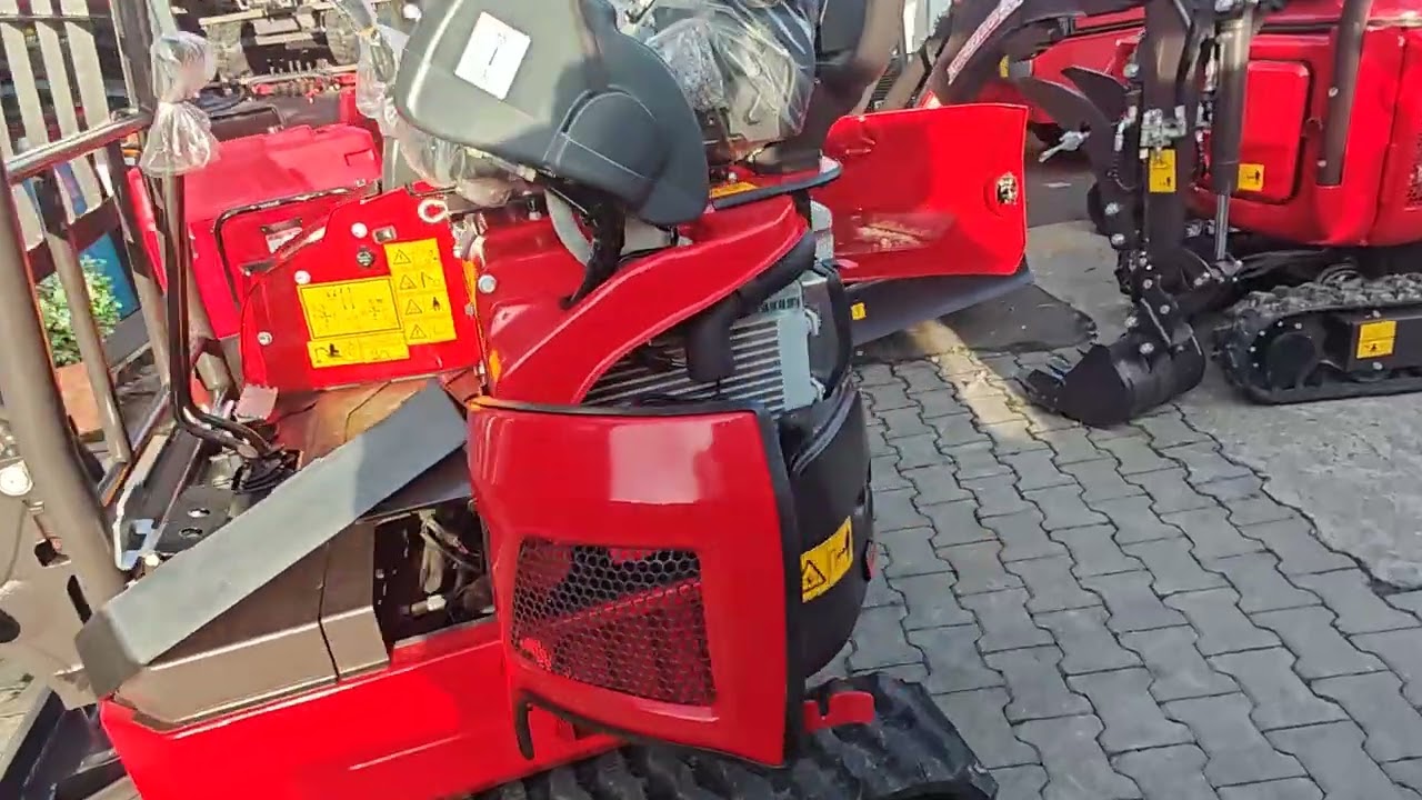 Rhinoceros XN 18  1,7 T Bagger Neu Knickarm /2 Gang / Baggerdaumen Hydraulisch
