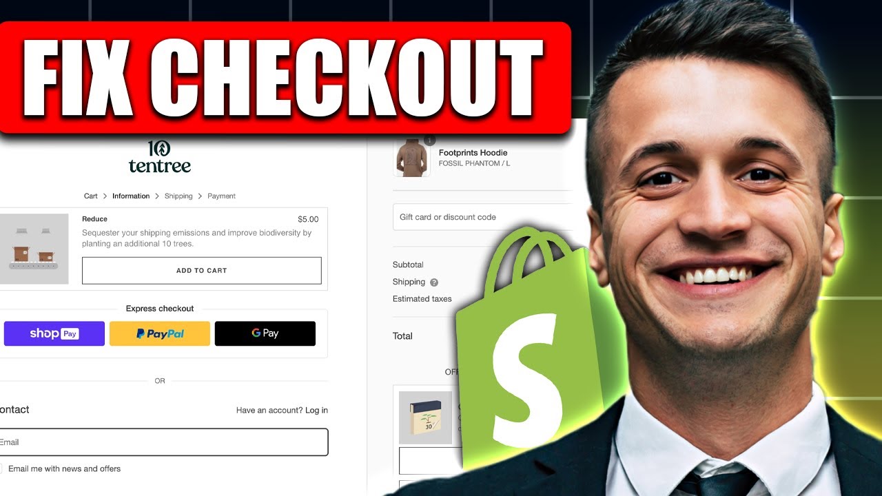 Как исправить ошибки при оформлении заказа в Shopify