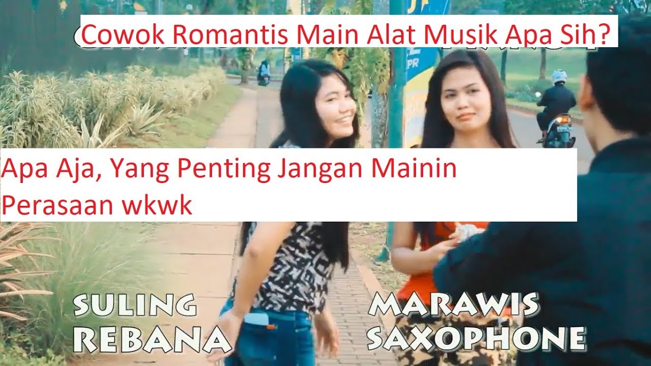 DIMATA CEWEK, COWOK ROMANTIS MAIN ALAT MUSIK APA SIH? ADISURVEY#2