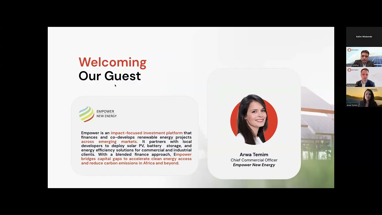 Showcase -  Odyssey Energy Solutions 2025 06 12