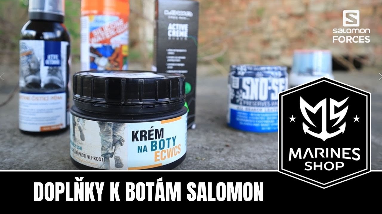 Jak se postarat o boty + doplňky SALOMON