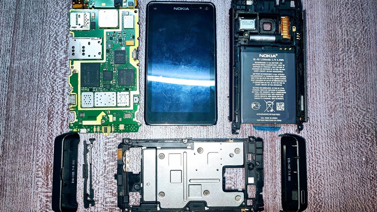 nokia N8 disassembly #nokia #N8 #teardown