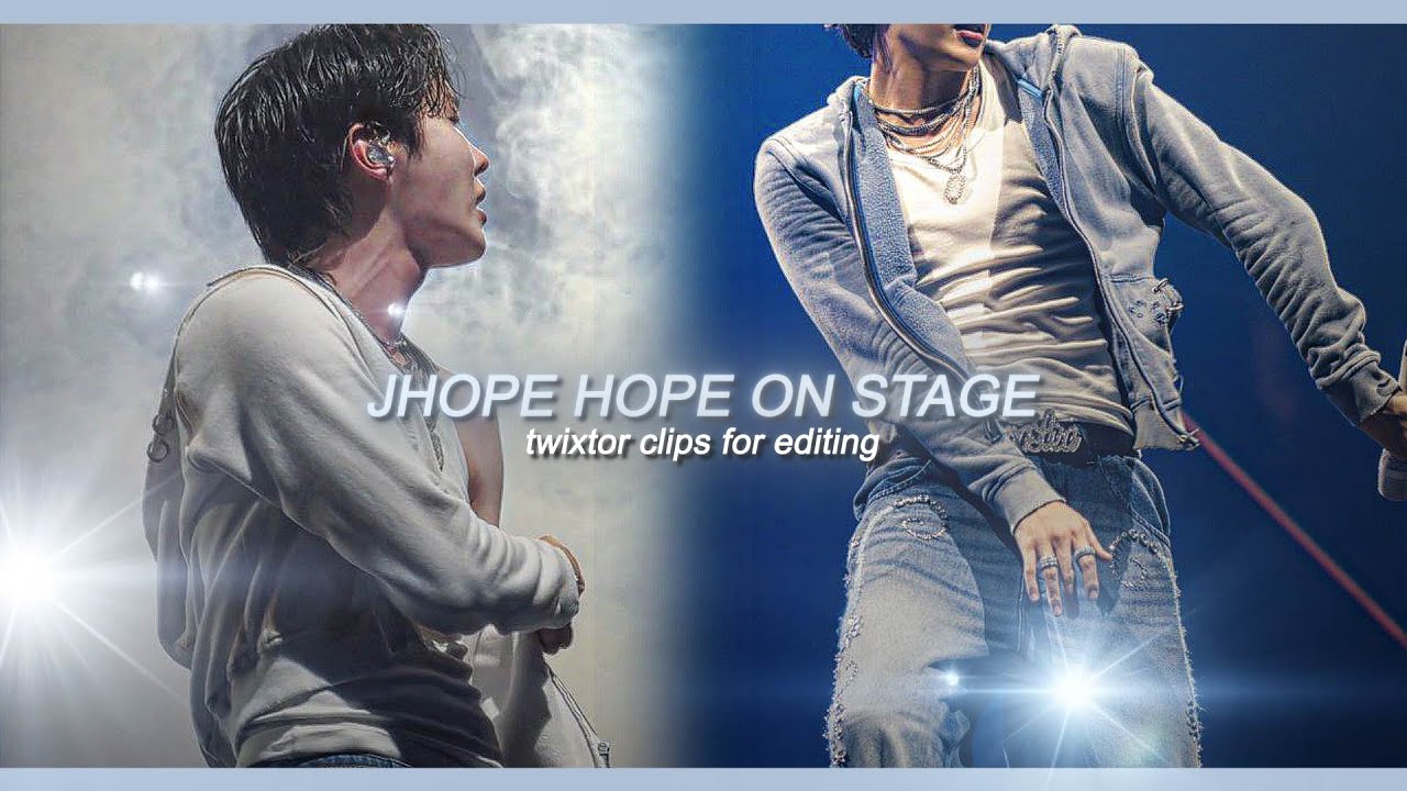 JHOPE - hope on stage concert twixtor clips for editing (HD)- MEGA LINK IN THE DESC