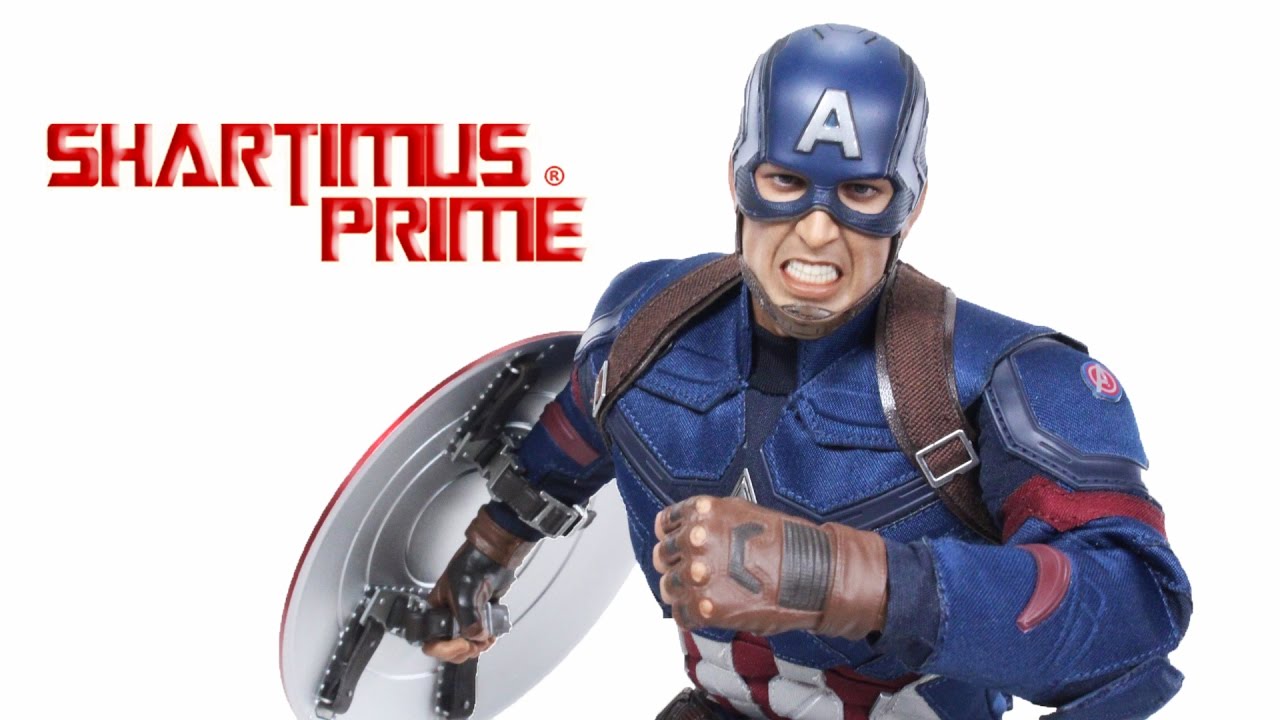 Hot Toys Captain America Civil War Movie Masterpiece 350 1:6 Scale Movie Collectible Figure Review