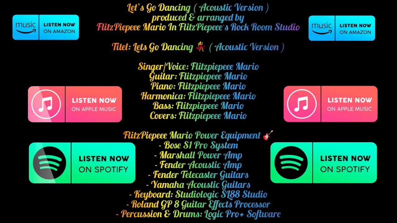 Let’s Go Dancing ( Acoustic Version )