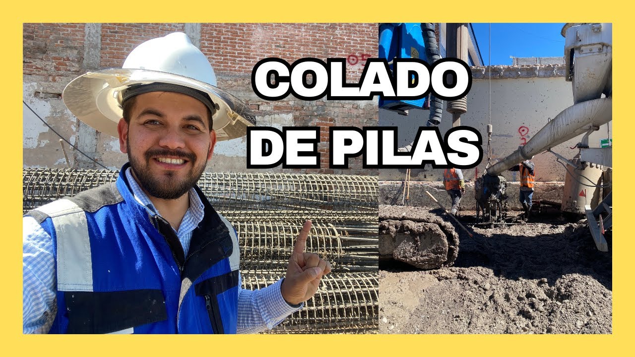 COLADO de Pilas de Cimentación🚧 con tubo Tremie