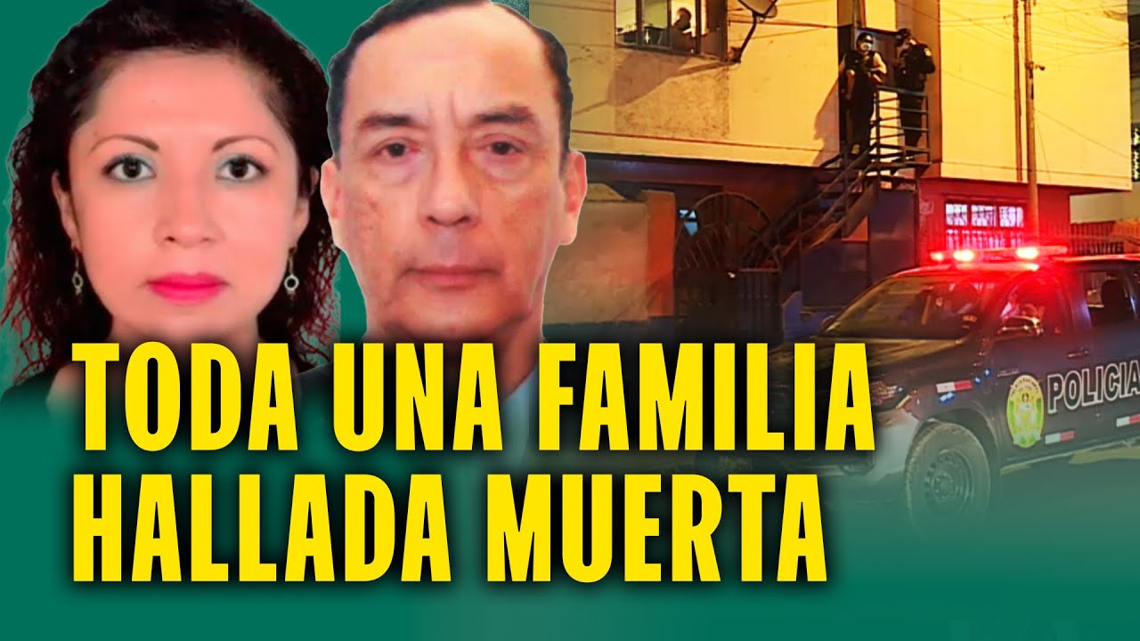 Estaban en sus cuartos y tenían balazos en sus cabezas: Hallan a padres e hijo sin vida