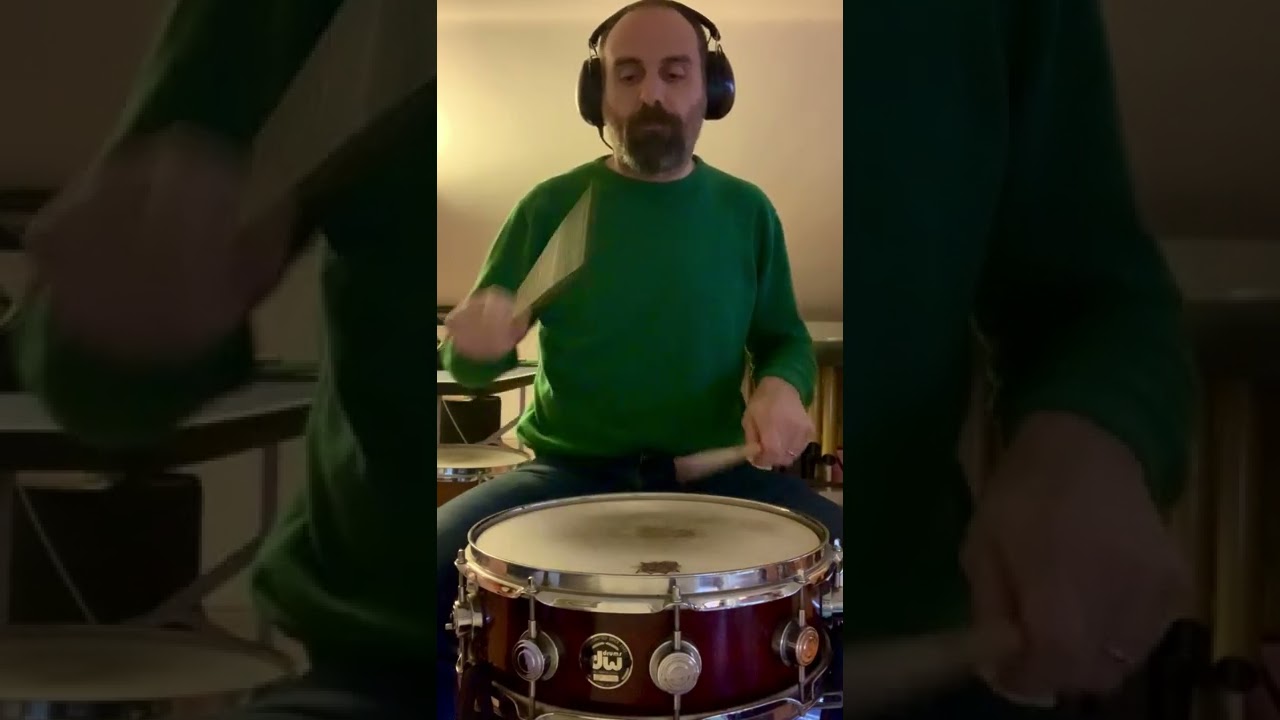 RULLANTE - Lezione 12 - Studio sui rudimenti #11 - A fresh approach to the snare drum