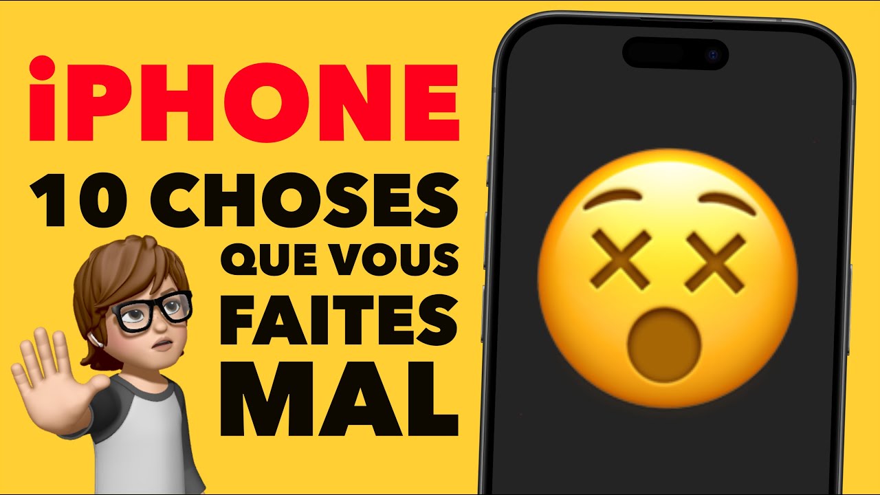 10 choses que vous faites mal sur votre iPhone (arrêtez ça ! 😵) - partie 1