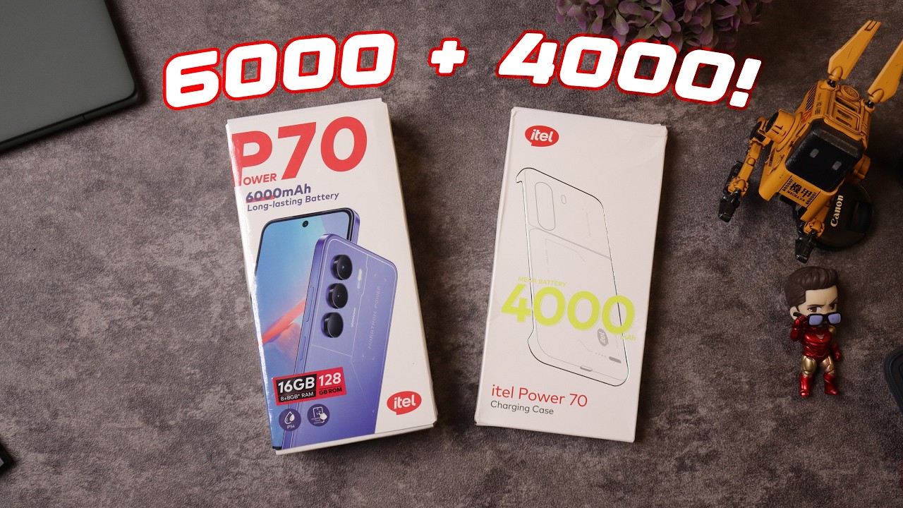 Unboxing itel P70 dan Baterai Gendongnya... Keren Juga!
