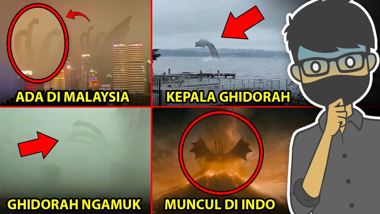 10 PENAMPAKAN KING GHIDORAH ASLI TERSERAM