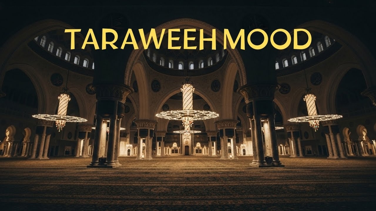 Taraweeh Mood 🕌 Peaceful Instrumental (No Vocals) for Ramadan