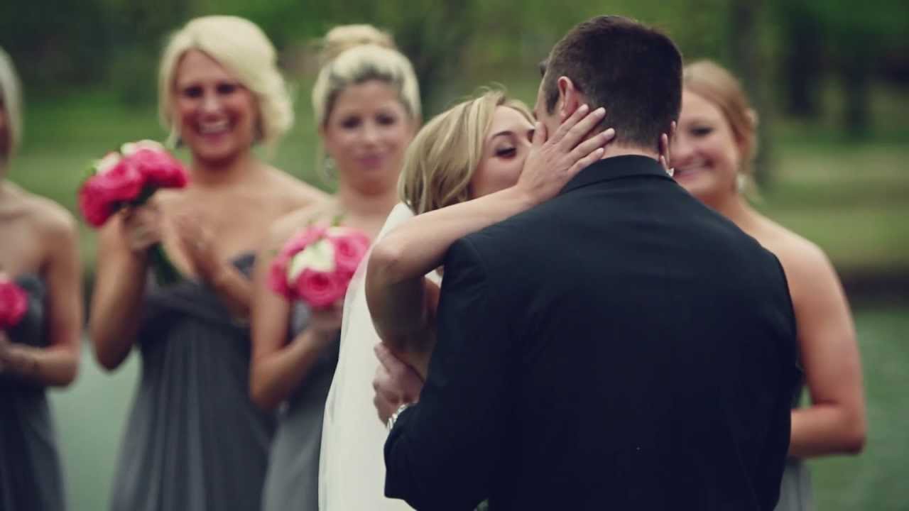 Emotional Southern Hills Country Club Tulsa wedding video {groom cries}