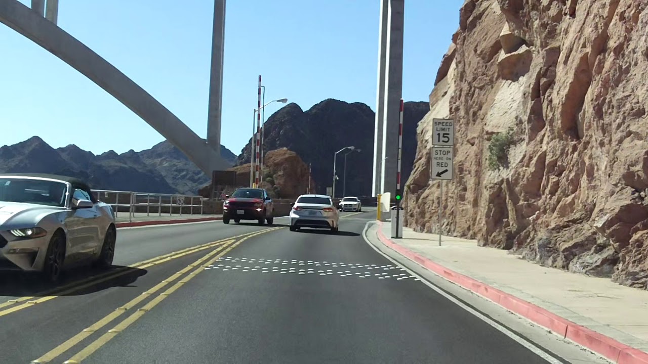 Hoover Dam Access Road (NV 172) westbound