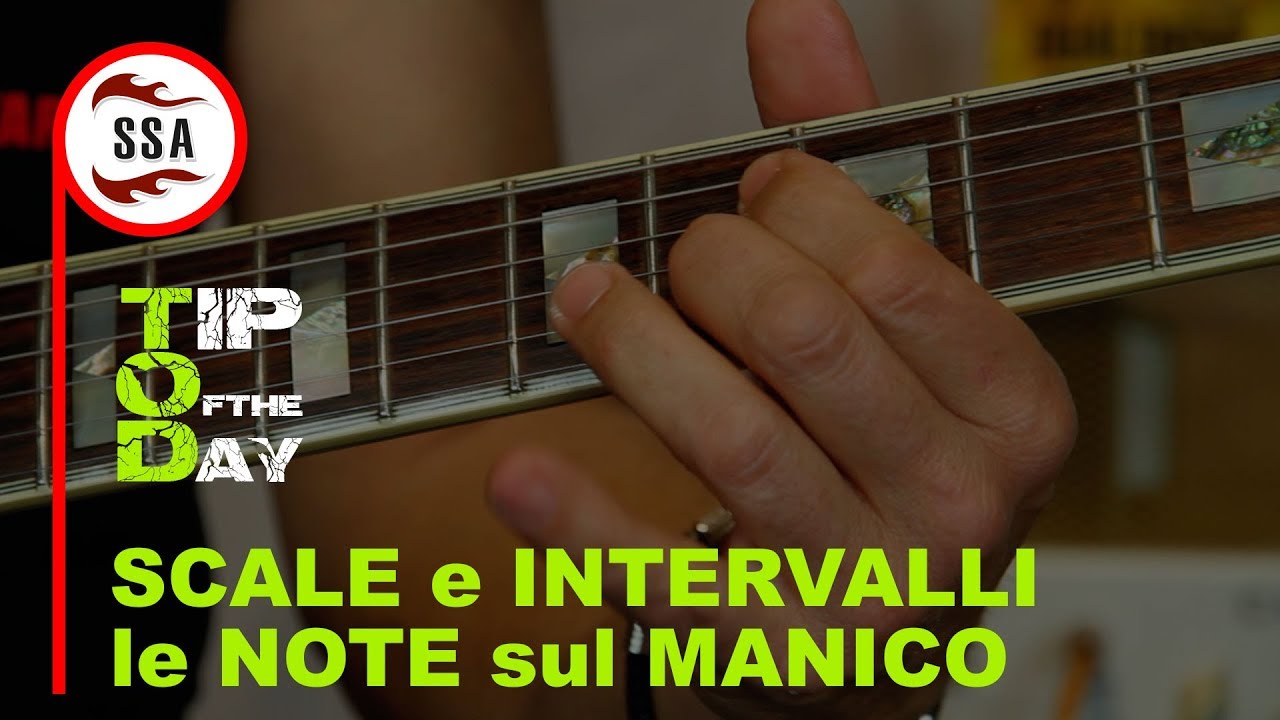 Studio: armonizzazione di scale, intervalli sulla chitarra e sviluppo melodico su tutto il manico