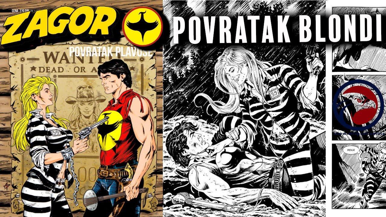 ZAGOR I Povratak Blondi I ODLIČNA PRIČA !!!! I 1/2