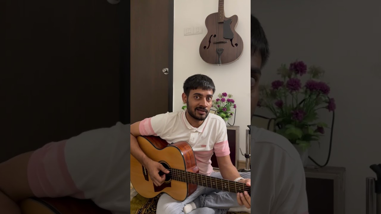 Only legend can understand this meme || pani da rang Guitar intro Fingerstyle Hindi guitar lesson