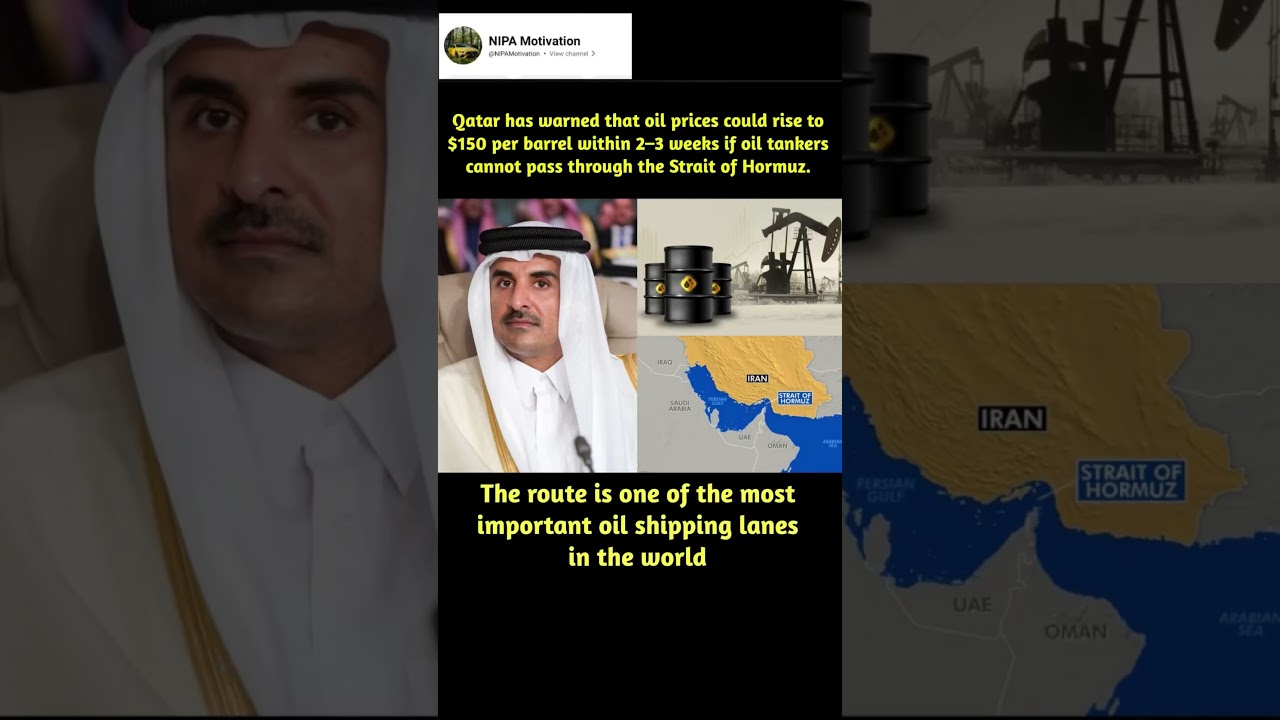 The route is one of the most important oil shipping lanes in the world