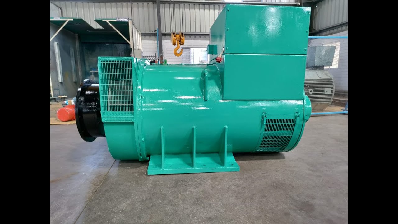 AC Generator Stator Core restacking & Coil Rewinding 1250KVA STAMFORD-Brand,Water Treatment Industry