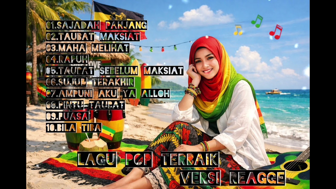 Reggae Cover Lagu Pop Terbaik | Teman Santai & Perjalanan