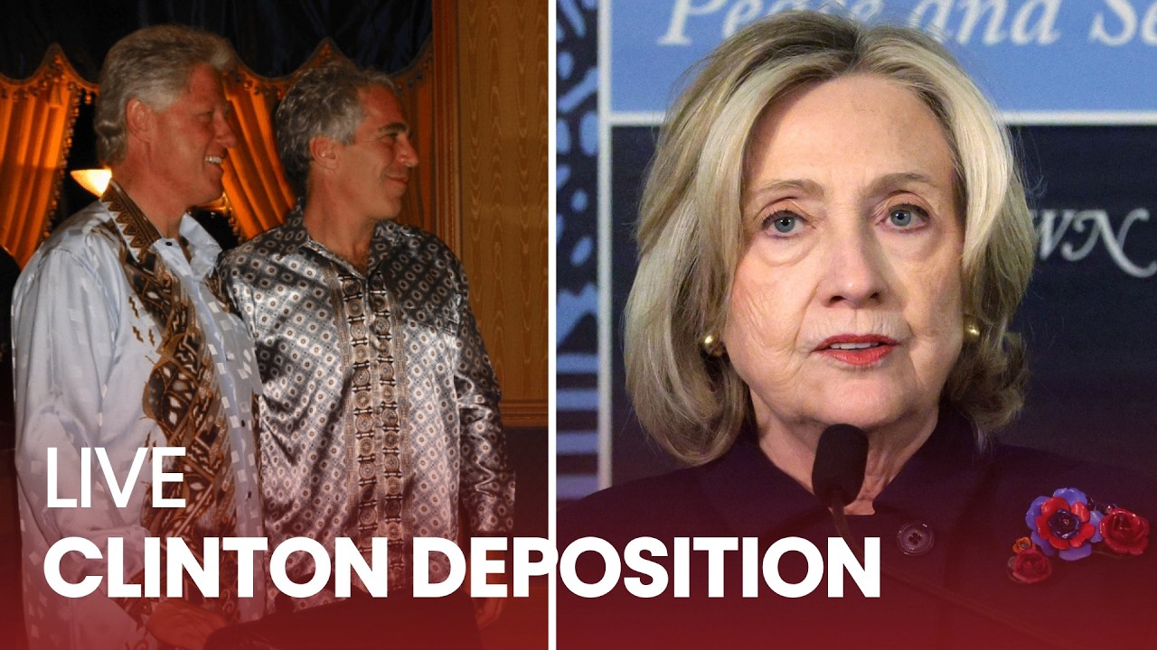 LIVE: Hillary Clinton answers question on Epstein files during closed door deposition