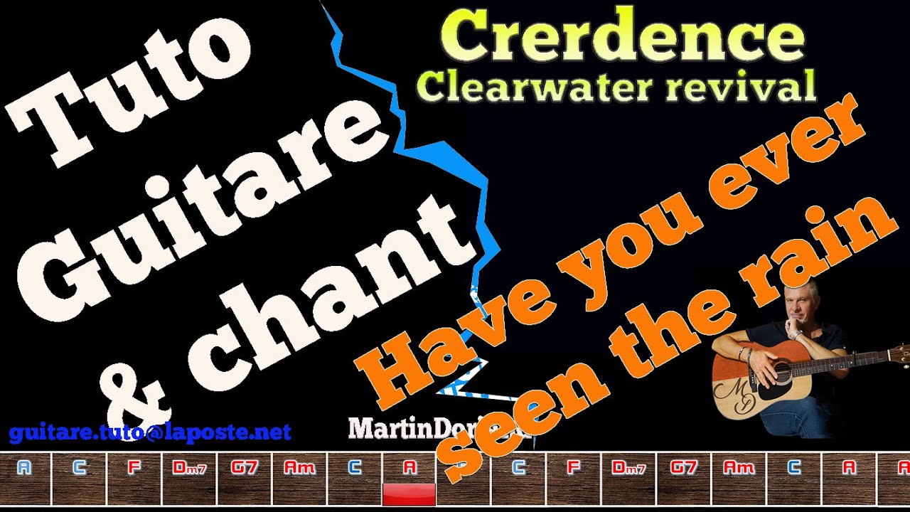 Tuto guitare chant Have you ever seen the rain Creedence