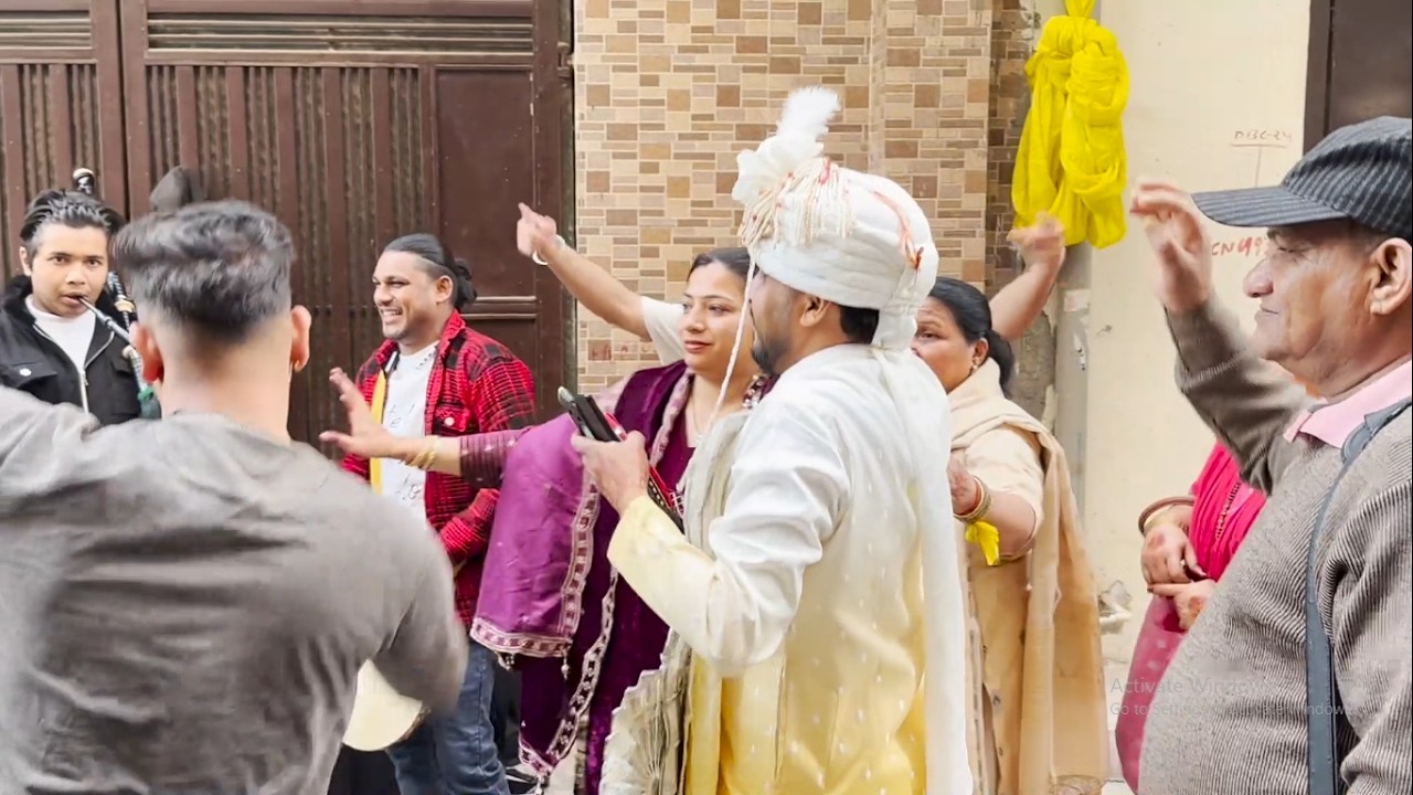 बारात चल पड़ी | Delhi to Ludhiana ☺️ Dance Videos | 2026 wedding videos 