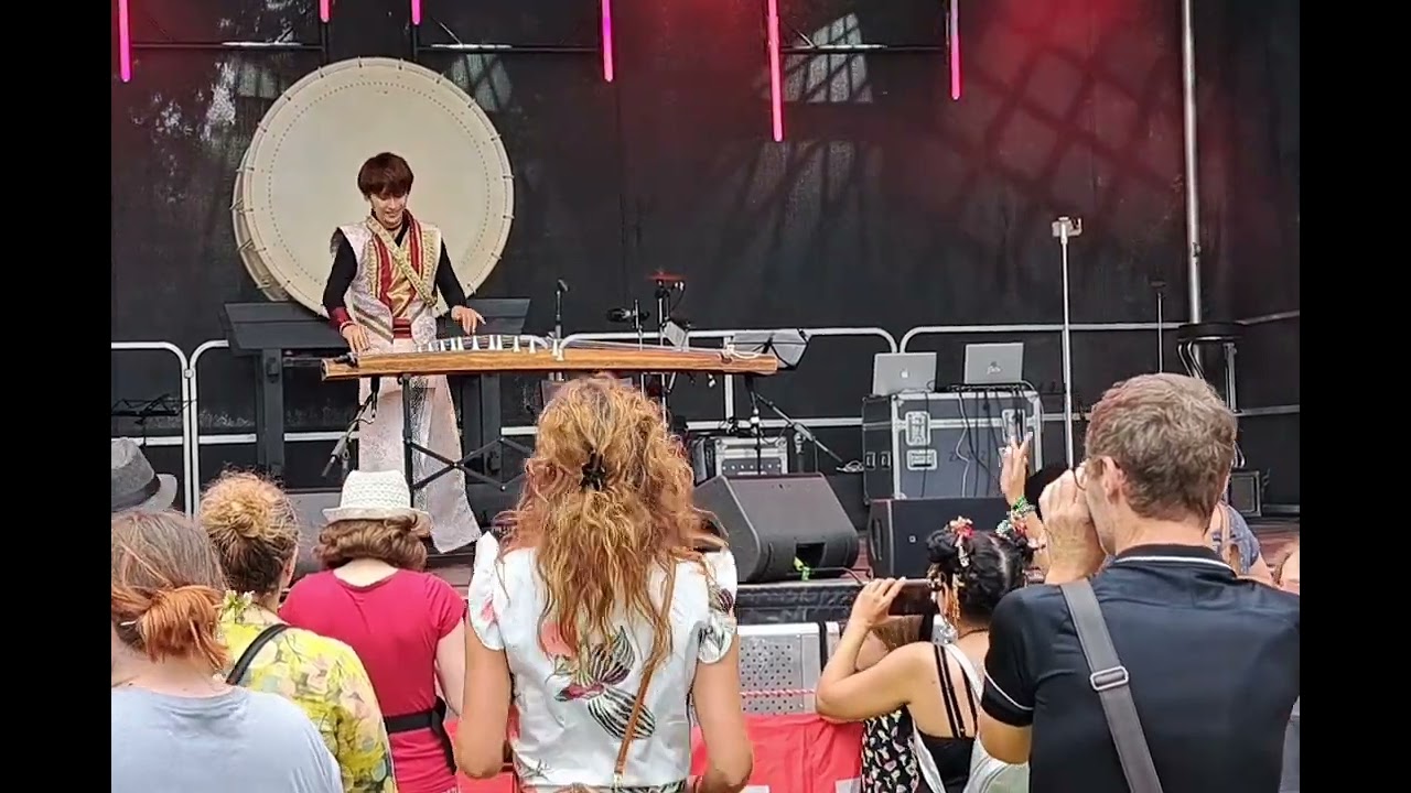 2024.8🇩🇪ドイツ Main Matsuri Kotomen🤴 Mr.Yoshiaki Okawa 大川義秋さん 筝演奏 【🌸千本桜🌸】