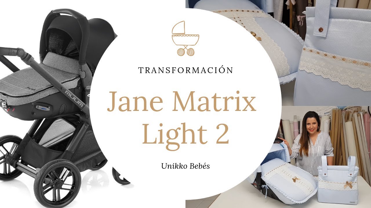 ⭐ FUNDAS para capazo JANE MATRIX Light 2 ⭐| Unikko Bebés