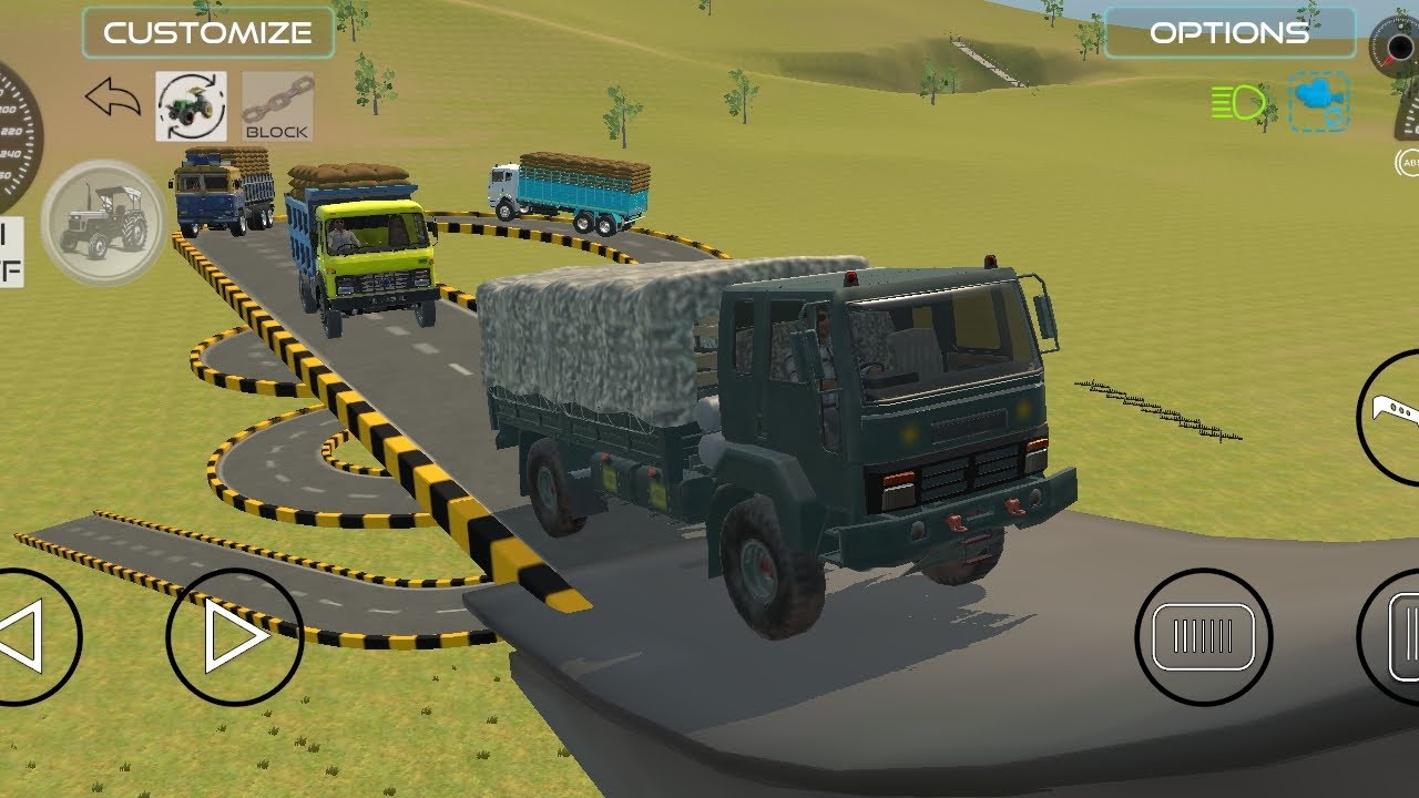 🎮Indian💥#army truck and🏗️Dumper truck#Eicher truck and Moti truck 🏗️#simulator uploading💥🏗️#3dGame 🎇