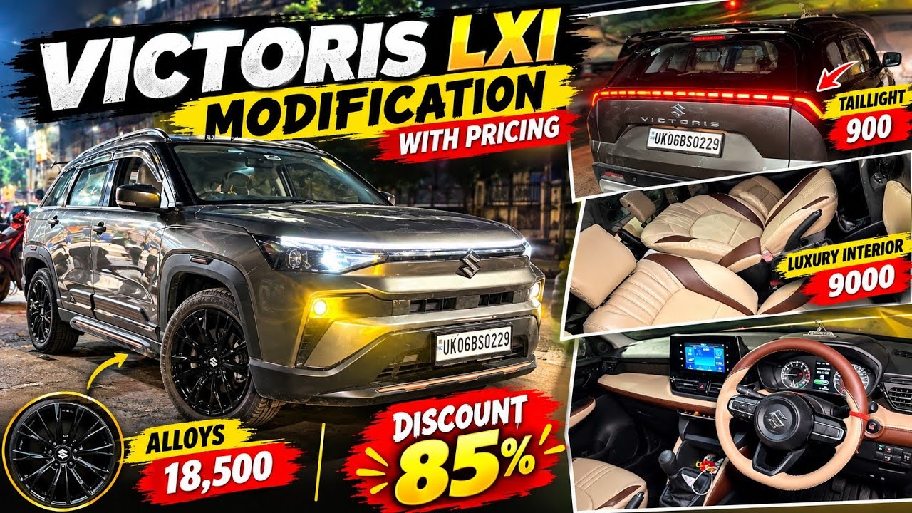 Victoris Lxi CNG Modification ✅ Victoris 2026 Modification ✅ Victoris Base To Top Modified ✅