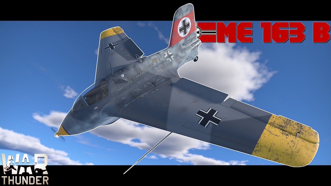 Das Raketenflugzeug räumt auf | Me 163 B | War Thunder |