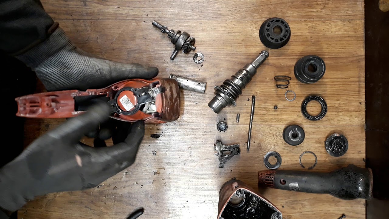 Ремонт перфоратора HILTI ТЕ2 (Китай)