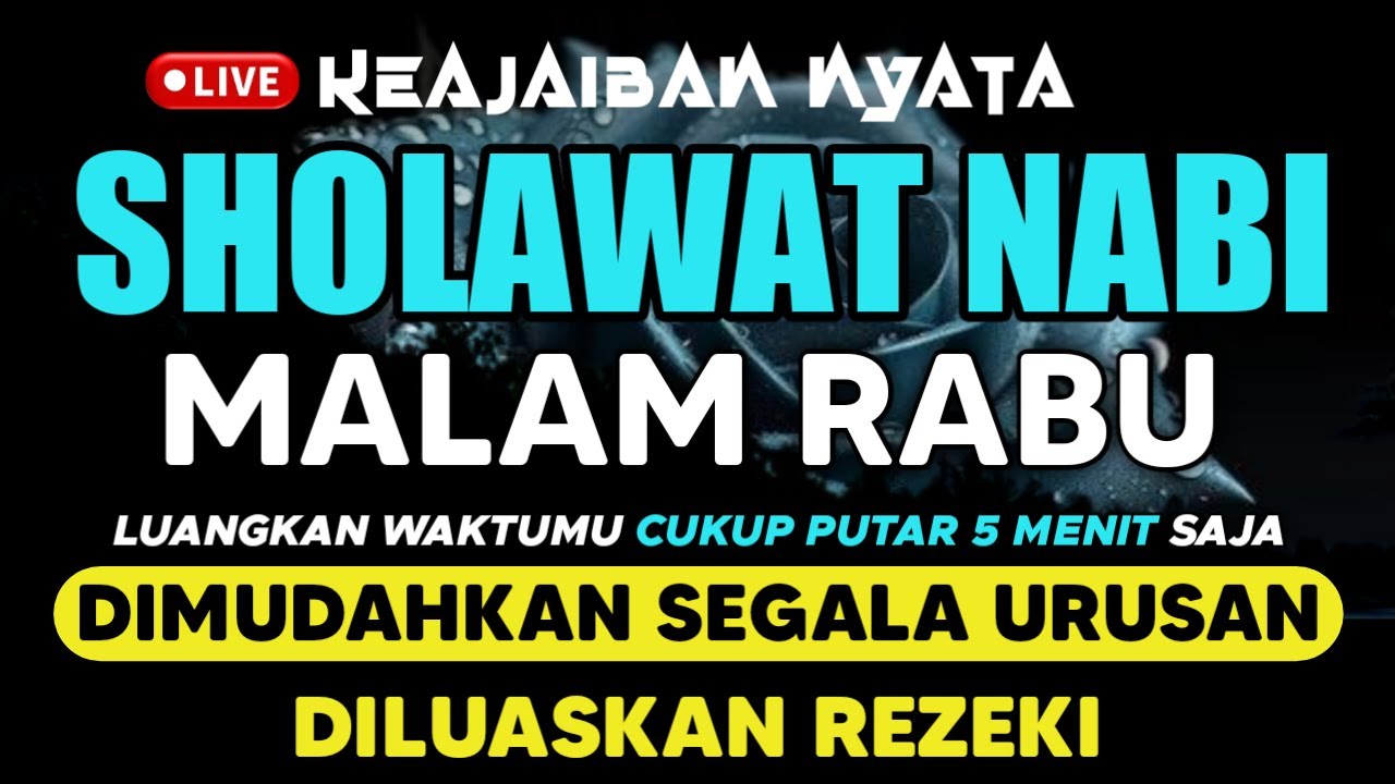 SHOLAWAT JIBRIL PENARIK REZEKI PALING DAHSYAT, Sholawat Nabi Muhammad Terbaru, Sholawat Merdu !!