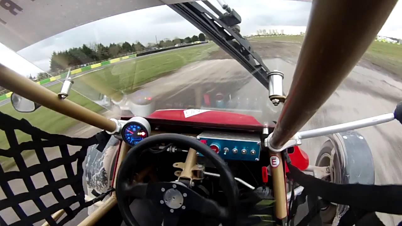 Rage buggy British rally cross rx150 race start 1min10sec