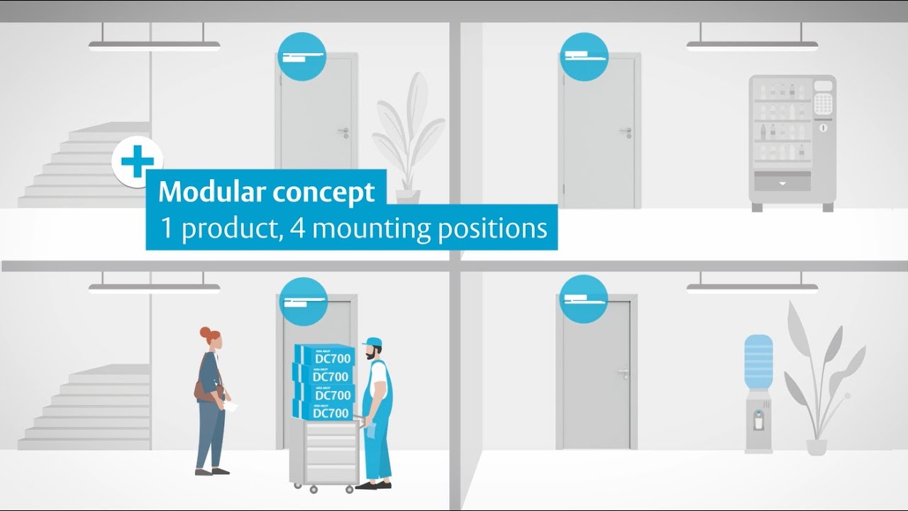 ASSA ABLOY Door Closers – Quick installation