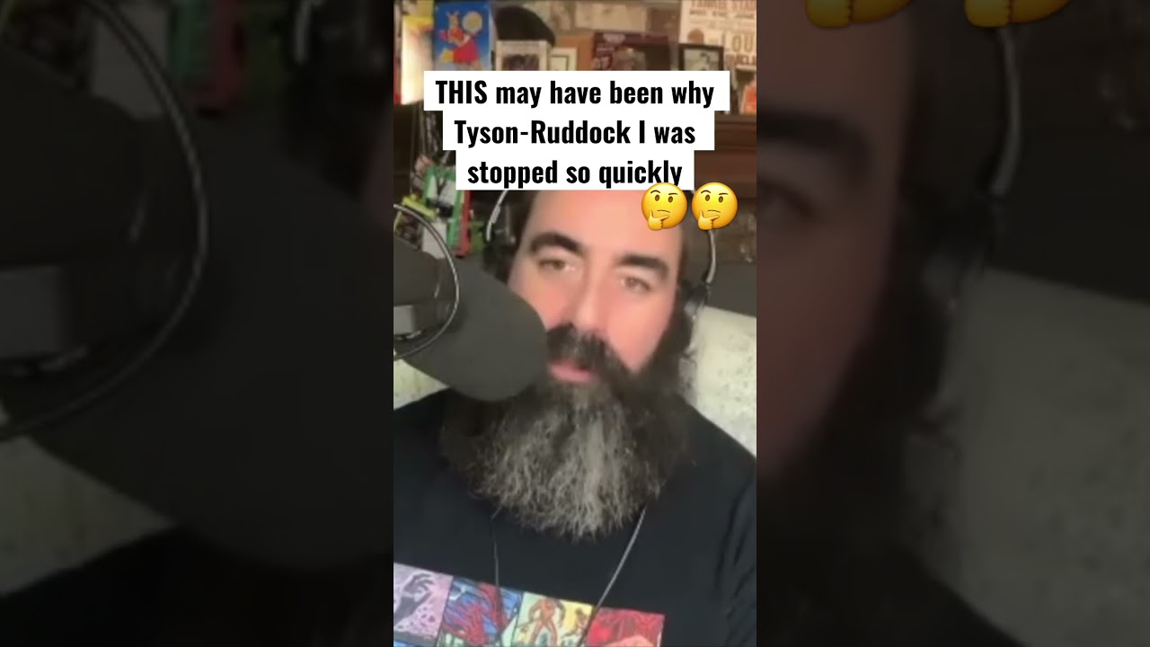 Mike Tyson vs Razor Ruddock I stopped early by Richard Steele? 🤔🤔 