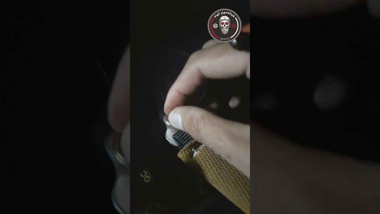 cara memasang mengganti tali helm sendiri menggunakan paku belah