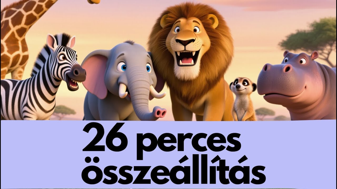 26 perces szavanna dalai összeállítás!