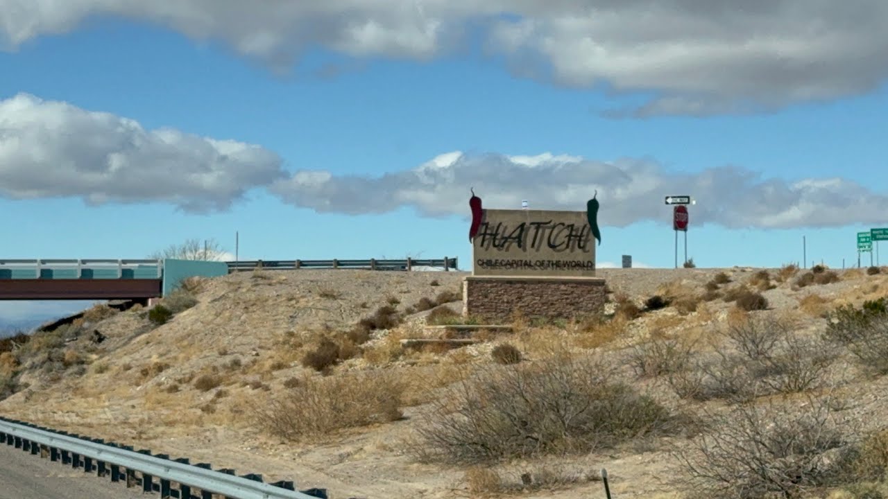 Driving from Las Cruces to Albuquerque New Mexico 