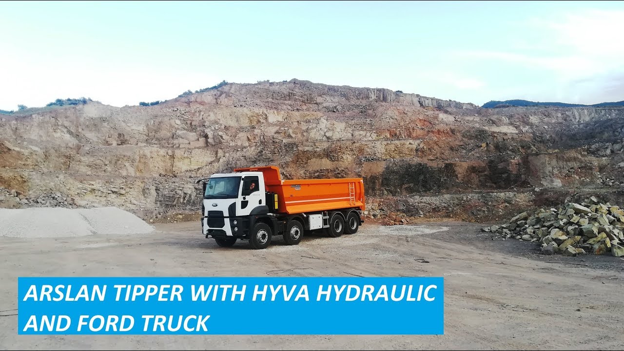ARSLAN TIPPER WITH HYVA HYDRAULIC AND FORD TRUCKS
