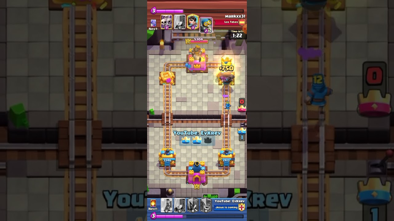 Clash Royale: WITCH PARTY - Epic Win With Mirror.