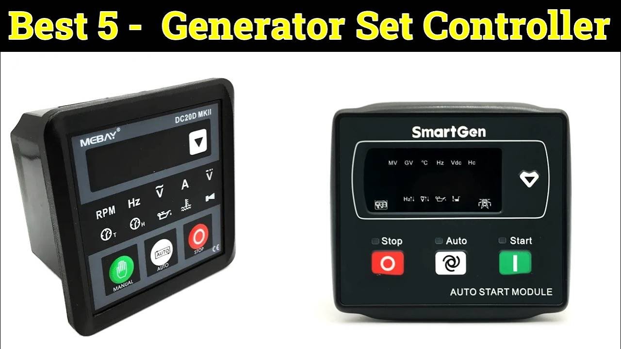👉Top 5  Best Generator Set Controllers in 2025 | Smart, Automatic & Reliable Picks Ranked